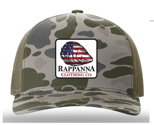 Old Glory Camo Trucker Hat