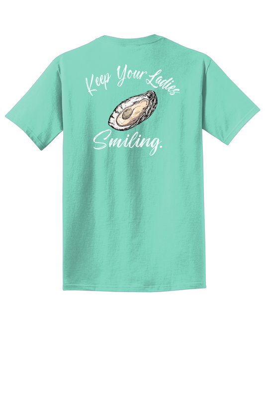 "Keep'em Smiling"  Short-Sleeve Tee